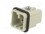 ILME CDM08 Conector HDC Macho de 8 Pines