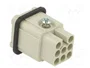 ILME CDM08 Conector HDC Macho de 8 Pines