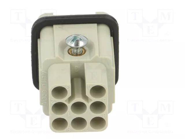 ILME CDM08 Conector HDC Macho de 8 Pines ILME CDM08 Conector HDC Macho de 8 Pines