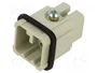 ILME CDM08 Conector HDC Macho de 8 Pines