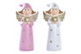 DKD Home Decor Figura de Porcelana Ángel Surtido
