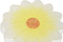 DKD Home Decor Mesita Auxiliar Shabby Blanco Verde Magnesia Fibra de Vidrio 32.5 x 42.5 x 32.5 cm