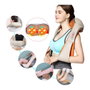 Extralink Smart Life Masajeador de Cuello, 3 Velocidades, Naranja y Blanco