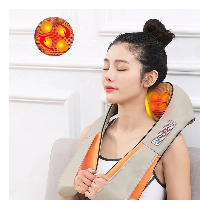 Extralink Smart Life Neck Massager con 3 velocidades y alimentación AC/DC