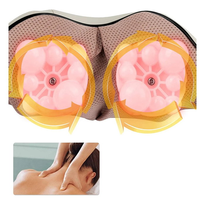 Extralink Smart Life Neck Massager con 3 velocidades y alimentación AC/DC