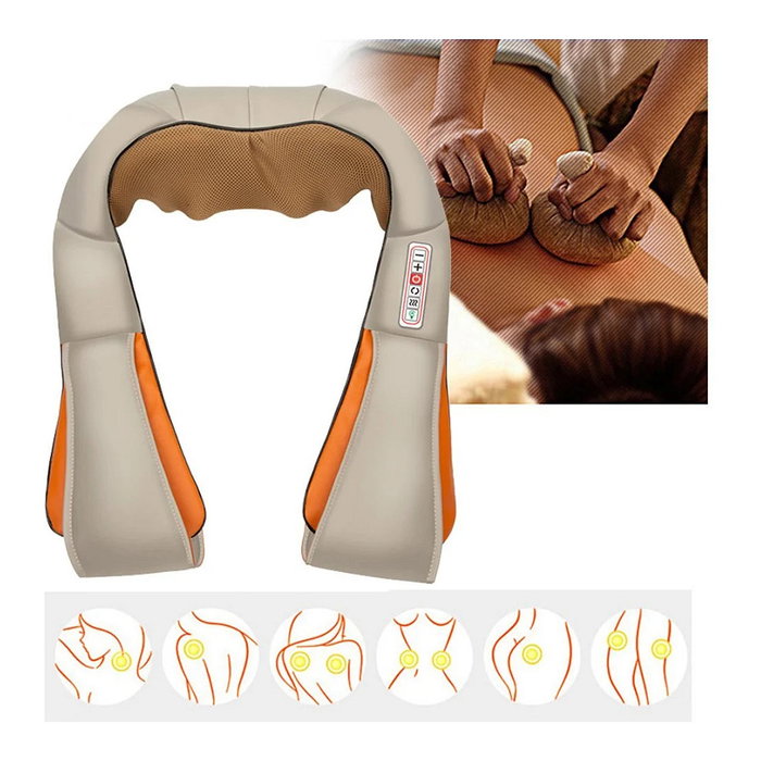 Extralink Smart Life Neck Massager con 3 velocidades y alimentación AC/DC