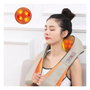 Extralink Smart Life Masajeador de Cuello, 3 Velocidades, Naranja y Blanco