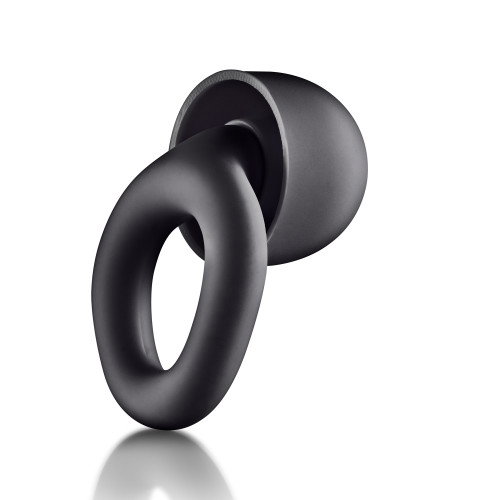 NGS NOON BLACK Tapones de silicona para oídos con cancelación de ruido, Negros