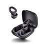 NGS NOON BLACK Tapones de silicona para oídos con cancelación de ruido, Negros