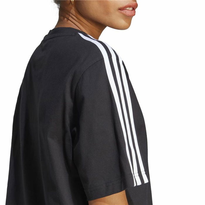 Vestido Adidas 3S Boyfriend Single Negro