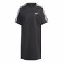 Vestido Adidas 3S Boyfriend Single Negro