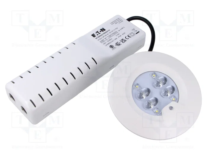 EATON ELECTRIC Marco de iluminación de emergencia LED RoundTech Blanco EATON ELECTRIC Marco de iluminación de emergencia LED RoundTech Blanco