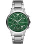 Armani AR11507 con esfera verde y correa gris