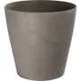 GARDEN ID Maceta Redonda Swing Cone Turba Ø 30 cm - 14 L - Altura 29 cm - Color Turba (1610007)