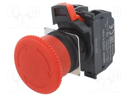 OMRON A22NE-M-P202-N Interruptor de emergencia rojo 22mm