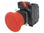 OMRON A22NE-M-P202-N Interruptor de emergencia rojo 22mm