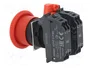 OMRON A22NE-M-P202-N Interruptor de emergencia rojo 22mm