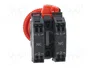 OMRON A22NE-M-P202-N Interruptor de emergencia rojo 22mm