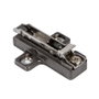 Salice Base Avión Zamak Clip 3R Acabado Titanio H0 - H3 - H6