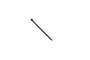 ORNO Bridas 100 unidades 2.5 mm x 100 mm para Cableado Negro