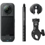 Insta360 X5 Cámara Digital Deportiva 360° 8K 30fps Kit Motero Vista Múltiple Negra
