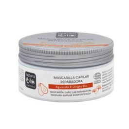 NaturaBIO Cosmetics Mascarilla Capilar Reparadora Aguacate-Ginkgo 200ml, Cabello Dañado y Quebradizo, Vegana, Ecocert