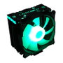 LC-Power LC-CC-120-ARGB-PRO Enfriador CPU 12cm Ventilador 800-1800RPM PWM Negro ARGB