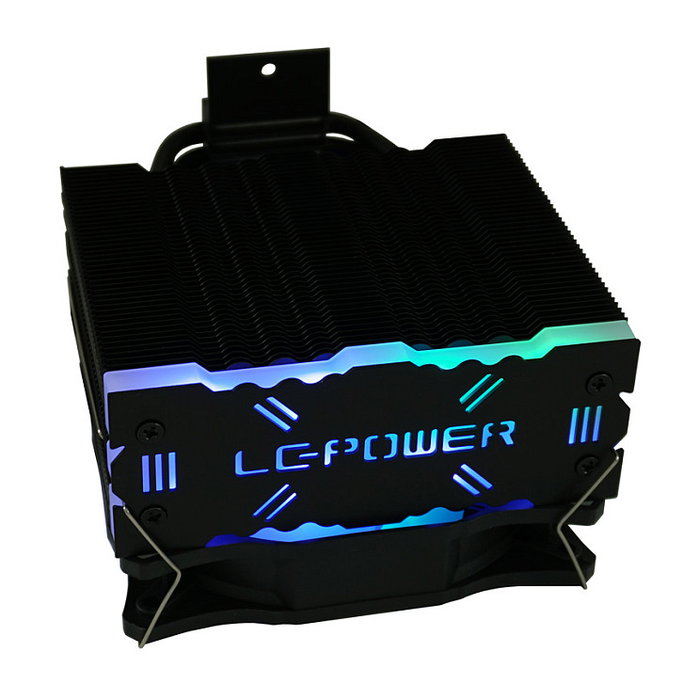 LC-Power LC-CC-120-ARGB-PRO Enfriador CPU 12cm Ventilador 800-1800RPM PWM Negro ARGB