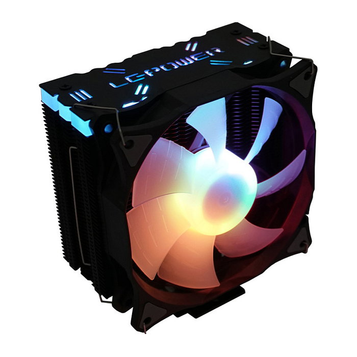 LC-Power LC-CC-120-ARGB-PRO Enfriador CPU 12cm Ventilador 800-1800RPM PWM Negro ARGB
