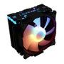 LC-Power LC-CC-120-ARGB-PRO Enfriador CPU 12cm Ventilador 800-1800RPM PWM Negro ARGB