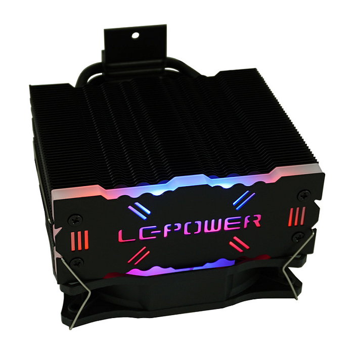 LC-Power LC-CC-120-ARGB-PRO Enfriador CPU 12cm Ventilador 800-1800RPM PWM Negro ARGB