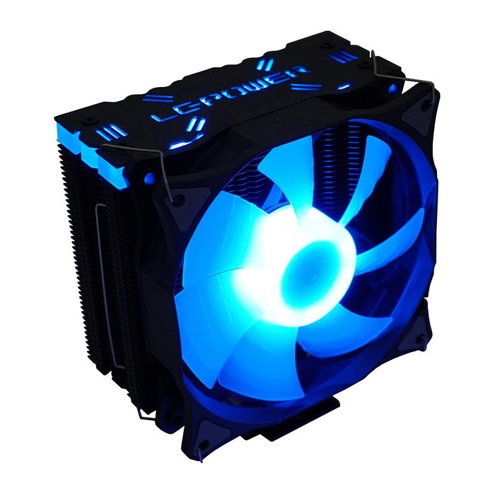 LC-Power LC-CC-120-ARGB-PRO Enfriador CPU 12cm Ventilador 800-1800RPM PWM Negro ARGB