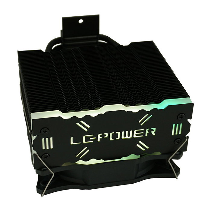 LC-Power LC-CC-120-ARGB-PRO Enfriador CPU 12cm Ventilador 800-1800RPM PWM Negro ARGB