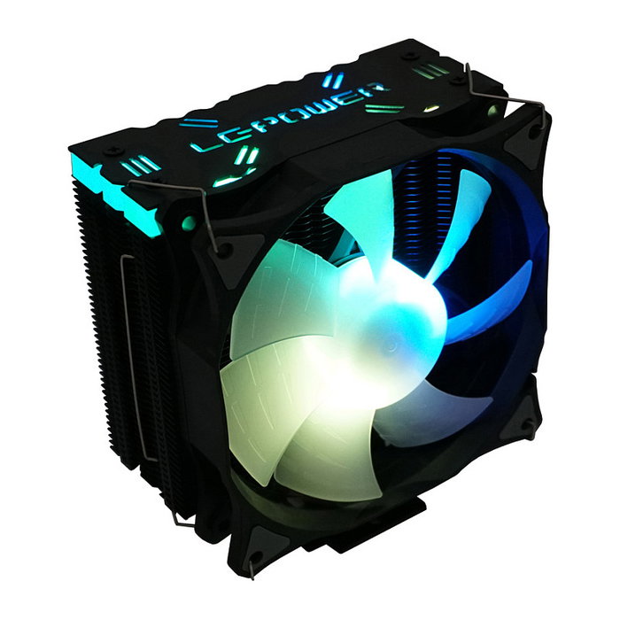 LC-Power LC-CC-120-ARGB-PRO Enfriador CPU 12cm Ventilador 800-1800RPM PWM Negro ARGB