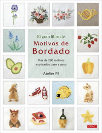 DRAC, El gran libro de motivos de bordado, Atelier Fil