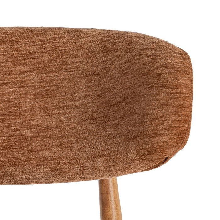 Taburete Melocotón Tejido-Metal Contract 54 X 52 X 105 cm (Set de 2)