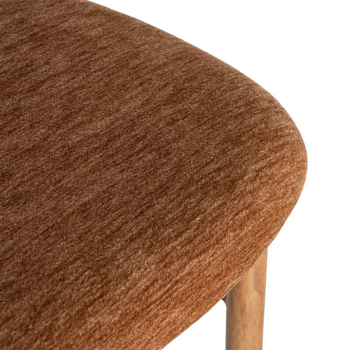 Taburete Melocotón Tejido-Metal Contract 54 X 52 X 105 cm (Set de 2)