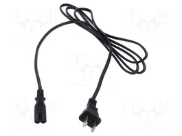 POS Cable de alimentación NISPT-1 IEC C7 hembra a NEMA 1-15 (A) 1,8m
