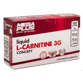 MEGA PLUS L-Carnitine Concep 3G 14Viales Sabor Frutos del Bosque