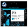 HP Cabezal de impresión DesignJet 744 Negro Foto y Cian F9J86A