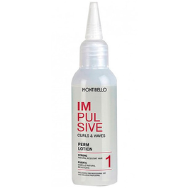 Montibel·Lo Impulsive Curl Waves Perm Lotion N. 1 Loción Permanente para Cabello Normal, Rizo Duradero, 75ml
