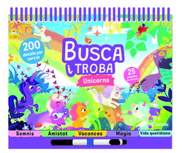 Espiral. Busca i troba Unicorns, Marie Fargeot - AUZOU EDITIONS