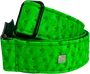 GETM Correa Guitarra Bajo Ostrich Neon Green Ajustable hasta 165 cm