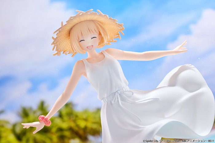 Lycoris Recoil Estatua PVC 1/7 Chisato Nishikigi White Dress Ver. 23 cm
