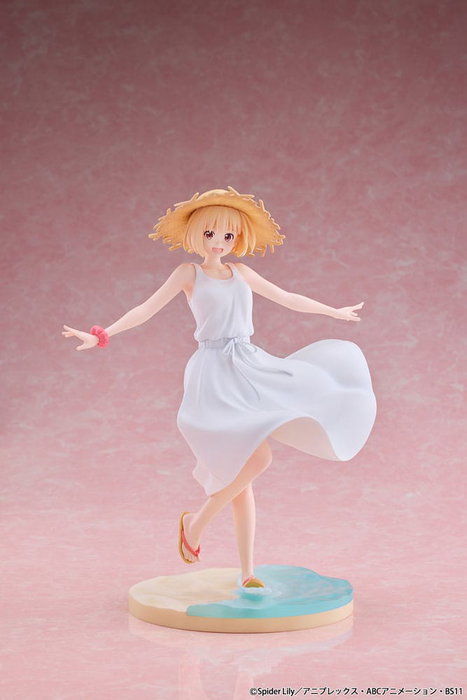 Lycoris Recoil Estatua PVC 1/7 Chisato Nishikigi White Dress Ver. 23 cm