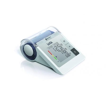 TENSIOMETRO DE BRAZO LAICA BM2605 BLANCO - PANTALLA LCD 8*7CM - MIDE PRESIÓN ARTERIAL/FRECUENCIA CARDIACA - BRAZALETE EXTRAGRANDE