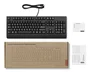 Lenovo Preferred Pro II Teclado USB Español Tamaño Completo Tecla Copilot para Windows, Diseño Islas, Negro para Hogar y Oficina