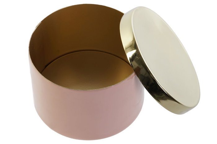 DKD Home Decor Joyero Coral Verde Jade Set de 2 Piezas Hierro 13 x 9 x 13 cm