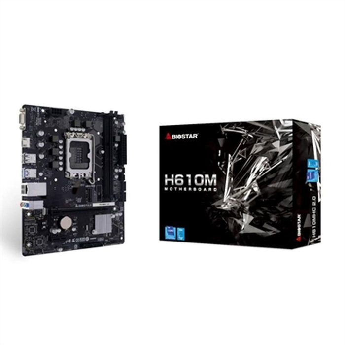 Biostar H610MHC 2.0 Micro ATX DDR4 LGA 1700 Biostar H610MHC 2.0 Micro ATX DDR4 LGA 1700