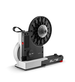 Elite Justo 2 Rodillo Inteligente Ciclismo Indoor con Potenciómetro, Pendiente 24%, Cassette Shimano 12v, WiFi, Ant+, FE-C y Bluetooth